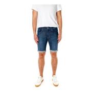 Slim Denim Shorts