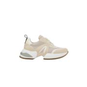 Moderne Marmor Kvinde Beige Sneaker