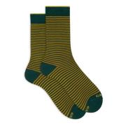 Italienske korte sokker med Windsor-stribemønster