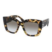 Stylish Sunglasses Light Havana/Grey Shaded