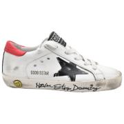 Superstar White Black Red Sneakers