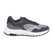 Blå Hyperlight Sneakers Memory Foam Gummi