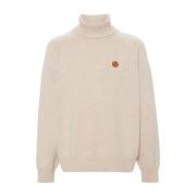 Boke Flower Beige Sweater