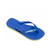 Neon Logo Flip Flops