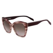 Mode Solbriller i Pink og Brun