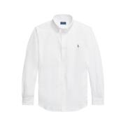 Hvid Casual Button-Down Skjorte