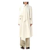 Bianco Mascarpone Trench Look 07