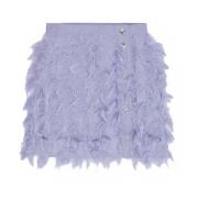 Fringed Mesh Nederdel