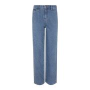 Glitrende Wide Leg Jeans