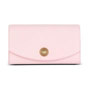 Emblème grained kalveskind clutch