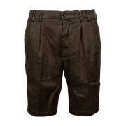 Herre Linen og Bomuld Chino Shorts