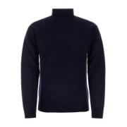 Midnight Blue Wool Sweater