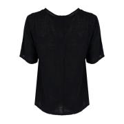 Elegant Rund Hals T-shirt