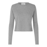 Cashmere Sweater Duegrå
