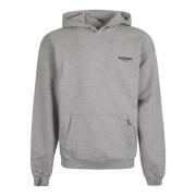 Ash Grey Black Sweatshirt Hoodie