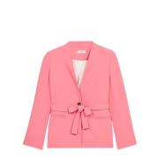 Oversize Blazer med Sash