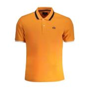 Slim Fit Polo Shirt med Kontrastdetaljer