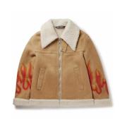 Burning Jakke - Shearling og Ruskind