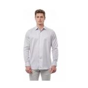 Elegant hvid italiensk krave skjorte