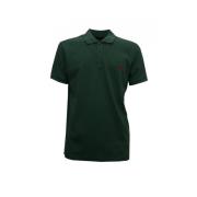 Grøn Bomuld Polo Skjorte ZENO 01