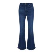 Flared Leg Denim Jeans