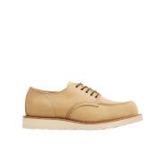 Beige Oxford Flade Sko