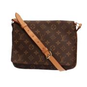 Pre-owned Canvas louis-vuitton-tasker