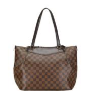 Pre-owned Canvas louis-vuitton-tasker