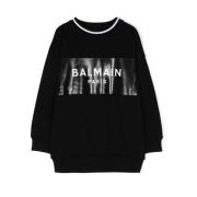 Sort Logo Sweatshirt Jersey Strik