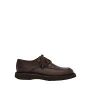 Mocha Calfskin Harbour Derby Loafers Moccasin