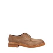 Taupe Deer Leather Bonaire Derby Loafers Moccasin