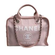 Pre-owned Stof chanel-tasker