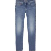 Blå Slim Fit Stretch Denim Jeans