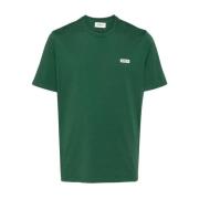 Grøn Bomuld Jersey T-shirt