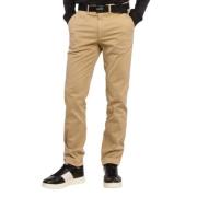 Slim Fit Karamel Chinos