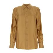 Silk Split Sleeve Shirt