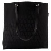 Ikonografisk nylon tote taske