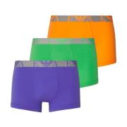 3-Pack Stretch Boxers - Multicolor Shorty