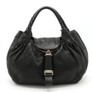 Pre-owned Stof fendi-tasker