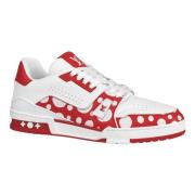 Yayoi Kusama Red White Trainer Begrænset Udgave