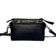 Pre-owned Stof fendi-tasker