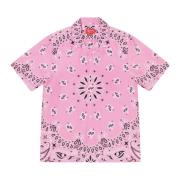 Bandana Silke Skjorte Pink Limited Edition