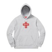 Begrænset udgave Cross Box Logo Hættetrøje