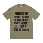 Monster Light Olive Tee Begrænset Oplag