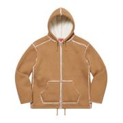 Begrænset udgave Shearling Hooded Jacket