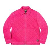 Quilted Work Jacket Pink Limited Edition