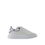 Hvide Læder Oversized Sneakers