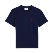 Navy Blue Monogram T-shirt