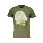 Trykt Logo Rund Hals T-Shirt