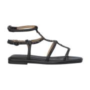 Dobbeltrem Flad Sandal